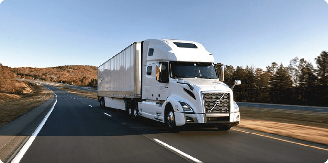 Tráiler blanco moderno